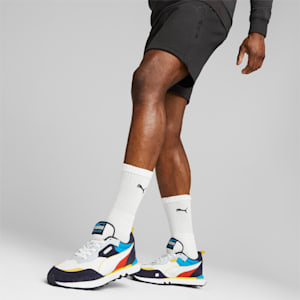 Rider FV "Future Vintage" Unisex Sneakers, New Navy-PUMA White